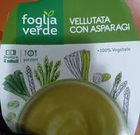 Mängden socker i Vellutata con asparagi