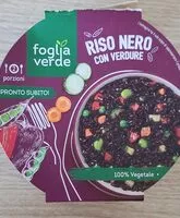 Mängden socker i Riso nero con verdure