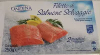 Mängden socker i Filetto di Salmone Selvaggio - Ondina