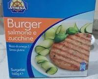 Mängden socker i Burger salmone e zuchine