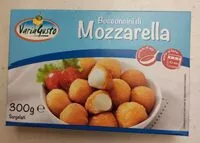 Mängden socker i Bocconcini di mozzarella