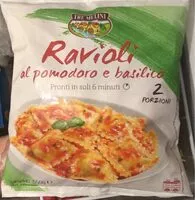 Mängden socker i Ravioli al pomodoro e basilico