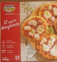 Mängden socker i 12 pizzette Margherita