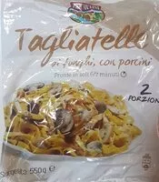 Mängden socker i Tagliatelle ai funghi, con porcini