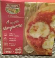 Mängden socker i Pizzette margherita