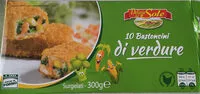 Mängden socker i Bastoncini di verdure