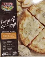 Mängden socker i Pizza 4 formaggi