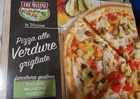 Mängden socker i Pizza alle verdure grigliate