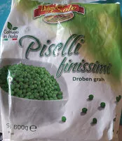 Mängden socker i Piselli finissimi