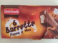 Mängden socker i Barrette Panna e Mou