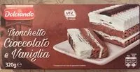 Mängden socker i Tronchetto cioccolato e vaniglia