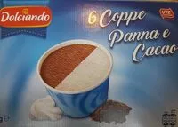Mängden socker i 6 Coppe Panna e Cacao