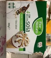 Mängden socker i Coni gelato soia