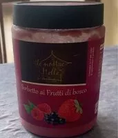 Mängden socker i Sorbetto ai Frutti di bosco