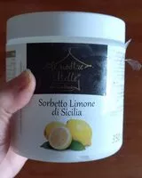 Mängden socker i Sorbetto al limone
