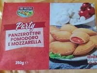 Mängden socker i Panzerottini pomodoro e mozzarella
