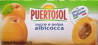 Mängden socker i succo e polpa di albicocca