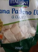 Mängden socker i Grana Padano DOP