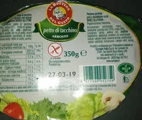 Mängden socker i Petto di tacchino arrosto - trancio