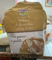 Mängden socker i Semola di grano duro rimacinato
