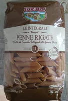 Mängden socker i Penne rigate integrale