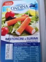 Mängden socker i Bastoni du surimi