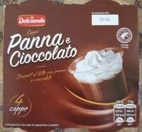 Mängden socker i Coppa panna e cioccolato