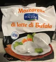 Mängden socker i Mozzarella di latte di Bufala
