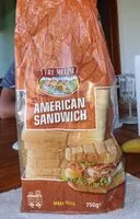 Mängden socker i American Sandwich