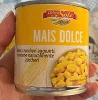 Mängden socker i Mais dolce