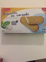 Mängden socker i Biscotti ai cereali(con crema di yogurt)