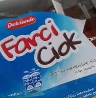 Mängden socker i Farci ciok