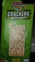 Mängden socker i Crackers con riso soffiato