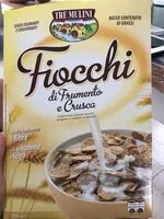 Mängden socker i Fiocchi di frumento e crusca