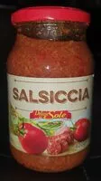 Mängden socker i Sugo al pomodoro con salsiccia