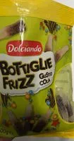 Mängden socker i Bottiglie frizz gusto cola