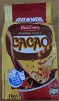 Mängden socker i Preparato per bevande al cacao