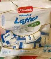 Mängden socker i caramelle al latte