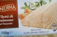 Mängden socker i Filetti di salmone al naturale