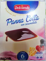 Mängden socker i Panna cotta con caramellato