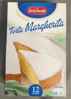 Mängden socker i Torta margherita