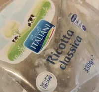 Mängden socker i Ricotta classica