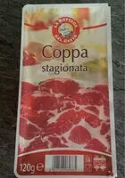 Mängden socker i Coppa stagionata