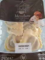 Mängden socker i Mezzelune con funghi porcini e tartufo