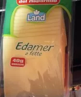 Mängden socker i Edamer a fette