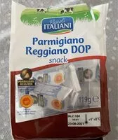 Mängden socker i Parmigiano Reggiano DOP
