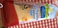 Mängden socker i Parmigiani reggiano DOP