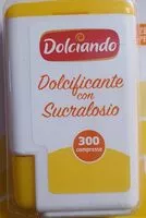 Mängden socker i Dolcificante con sucralosio