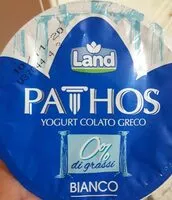 Mängden socker i Pathos yogurt colato greco 0% di grassi