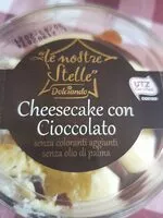 Mängden socker i Cheesecake con cioccolato